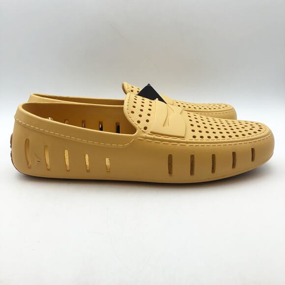 Floafers Mens Country Club Driver 2.0 Loafer Size 11 Yellow Dunne Gum NWT main image 5